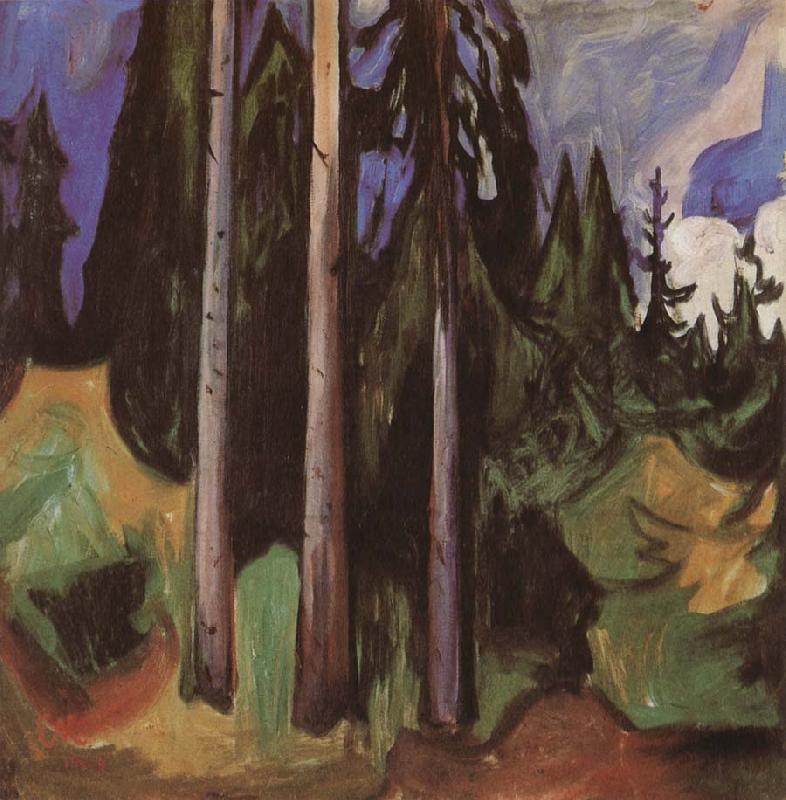 Edvard Munch Forest